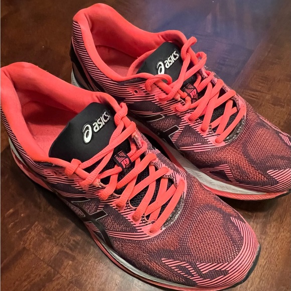 ASICS gel Nimbus 19 black/silver/diva pink women’s running shoes - size 9.5 - Picture 3 of 6